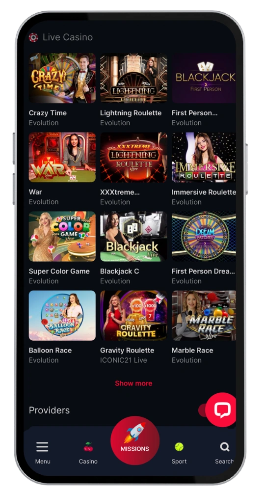 LollyBet Casino app