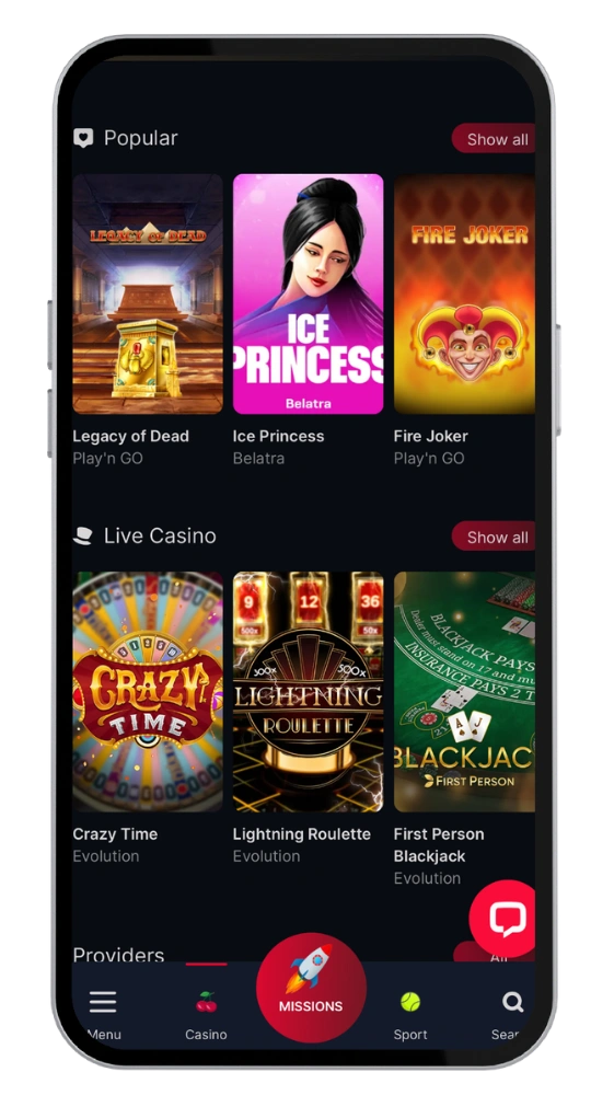 LollyBet Casino apk